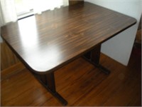 Wooden Table, Laminate Top, 36x54x30