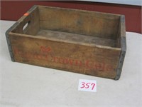 Royal Crown Cola Wooden Crate