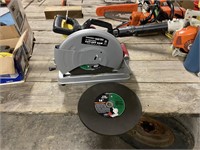 Chicago 14" Cut-off saw w/4 blades