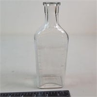 Vintage Glass Medicine Apothecary Bottle Illinois