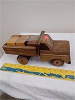 Wooden handmade Toy truck