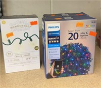 3 Boxes of Christmas Lights (2- Philips App