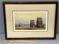 Montana Grain Signed & Numbered Lithograph