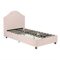 Annie Pink TWIN Upholstered BED