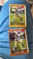 2 Cards Topps Chrome Refractor Lot of Marshall Fau