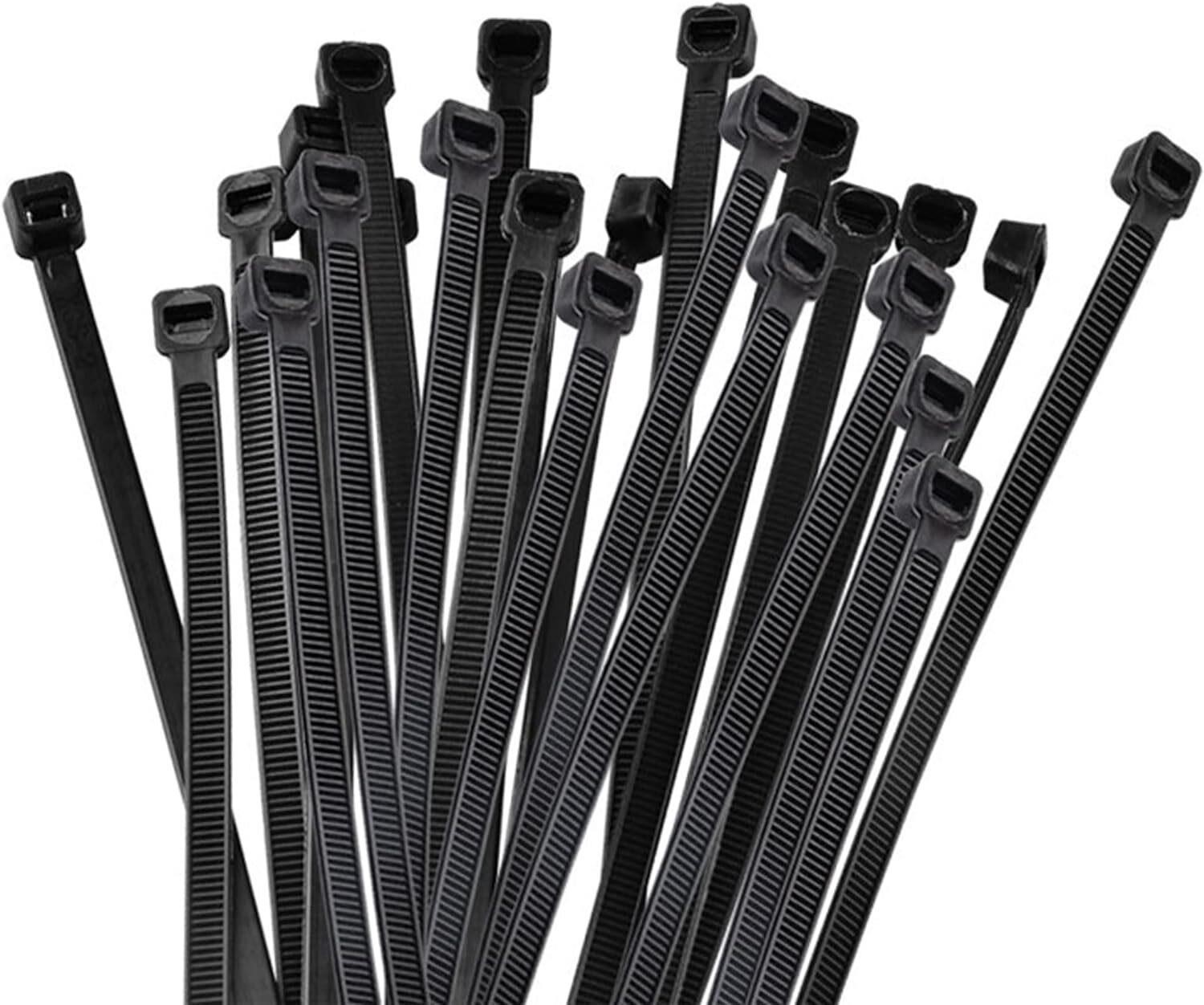 100 Pack 4 inch Cable Zip Ties  Mini Nylon