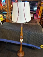 Multi Coloured Baseball Lamp