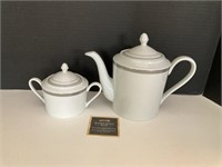 Bowring Portland Tea Pot & Sugar Dish