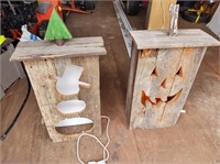 Wooden Yard Decorations that Light Up