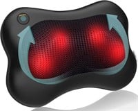 Zyllion Back and Neck Massager with Heat - 3D...