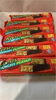 LOT OF 6 REESES CRUNCHY PEANUT BAR KING SIZE 3.2