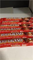 LOT OF 6 100 GRAND BAR SHARE SIZE 2.2 OZ EACH