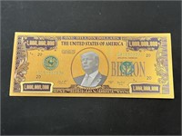 $1 Billion Trump Commemorative Note