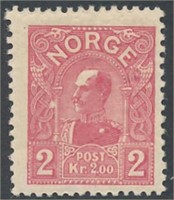 NORWAY #66 MINT FINE-VF H