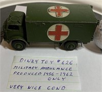 Dinky toy # 626  Ambulances 1956-62