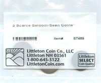 3 Scarce Seldom Seen Coins - Littleton Coin Co.