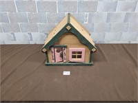 Hand made wood doll house