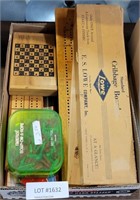 FLAT OF CRIBBAGE BOARDS