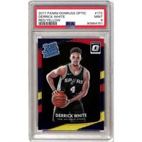 2017 Optic Derrick White Red/yellow Rc Psa 9