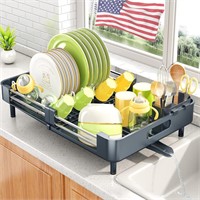 Dish Drying Rack - Expandable Dish Rack for Kitche