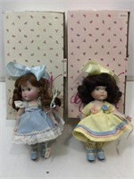 2 Dakin Ginny collectible dolls in box.