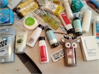 Misc Bathroom Items, Travel Size, Shampoo, Soap