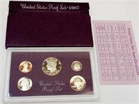 OF) 1987 us proof set