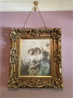 Victorian Style Portrait of Two Ladies