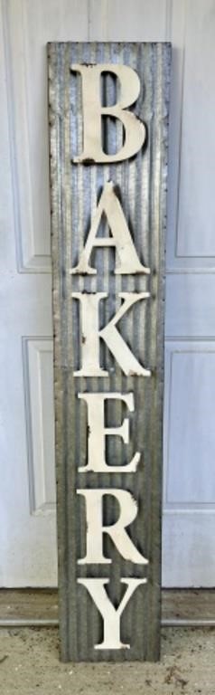 Bakery Aluminum Sign and Pies Indoor Decor