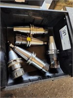 GROUP OF (5) CAT40 TOOL HOLDERS, TG75-2.75",
