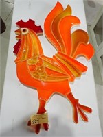 Vinage Lucite Rooster
