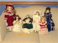 Group of Porcelain Collectors Dolls - (3) are