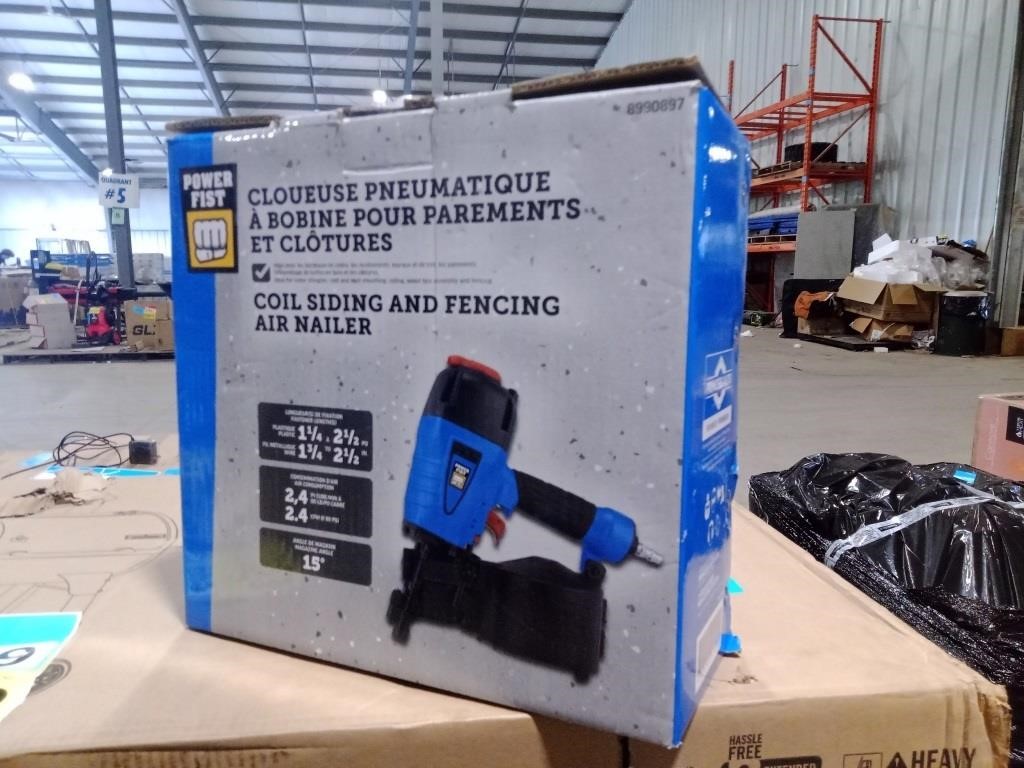 Coil Siding & Fencing Air Nailer