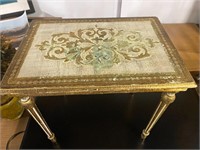 Fine gold ornate table made in Italy
