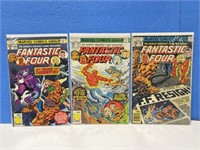3 Marvel Fantastic Four 1978 35cent Comics -