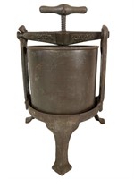 Antique Cast Iron Fruit & Lard Press