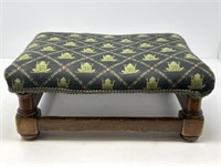 Foot Stool with Frog Upholstery