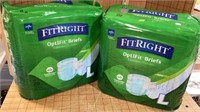 Adult briefs diapers size large