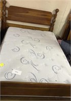 Full sized mattress and frame