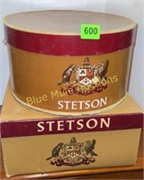 2 Stetson hat boxes only