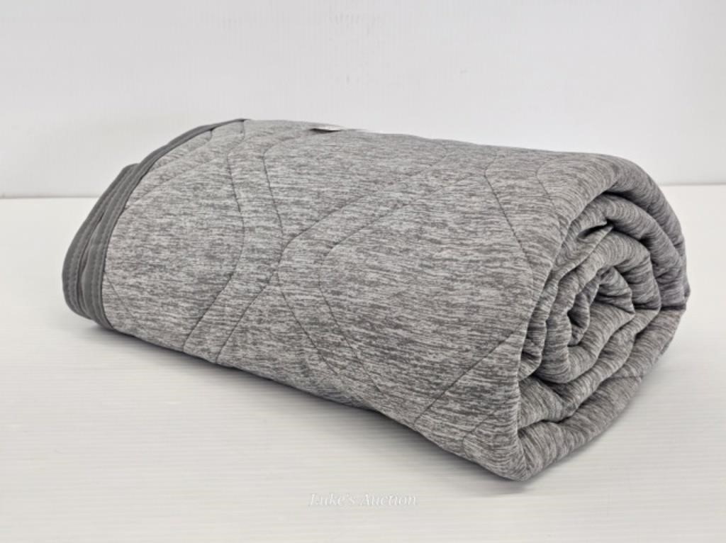 BROOKSIDE COOLING THROW - GREY