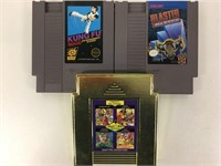 3 Original Nintendo Games