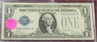 1928-A FUNNY BACK $1 SILVER CERTIFICATE