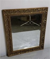 Gold Framed Mirror. 31x27