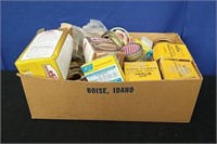 Box of Preservative Mission Caps and Jars