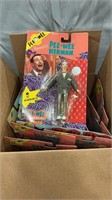 Case of 16 Posable Pee Wee Herman Matchbox
