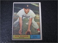 1961 TOPPS #99 DON BUDDIN RED SOX VINTAGE