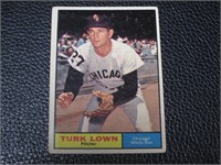 1961 TOPPS #424 TURK LOWN WHITE SOX VINTAGE