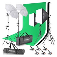 NEEWER Photography Lighting kit with Backdrops, 8.