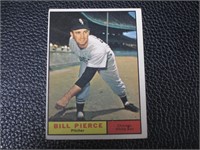 1961 TOPPS #205 BILLY PIERCE WHITE SOX